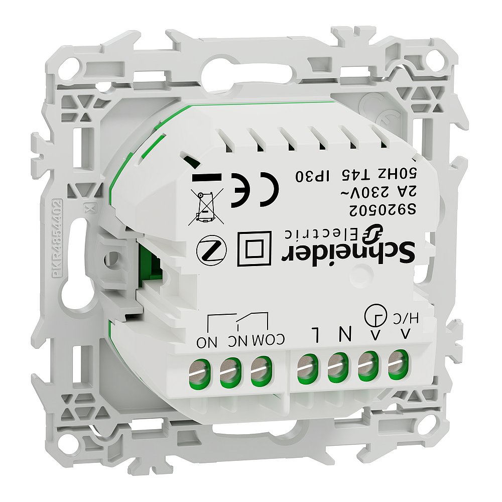 Wiser Odace Thermostat connecté 2A blanc